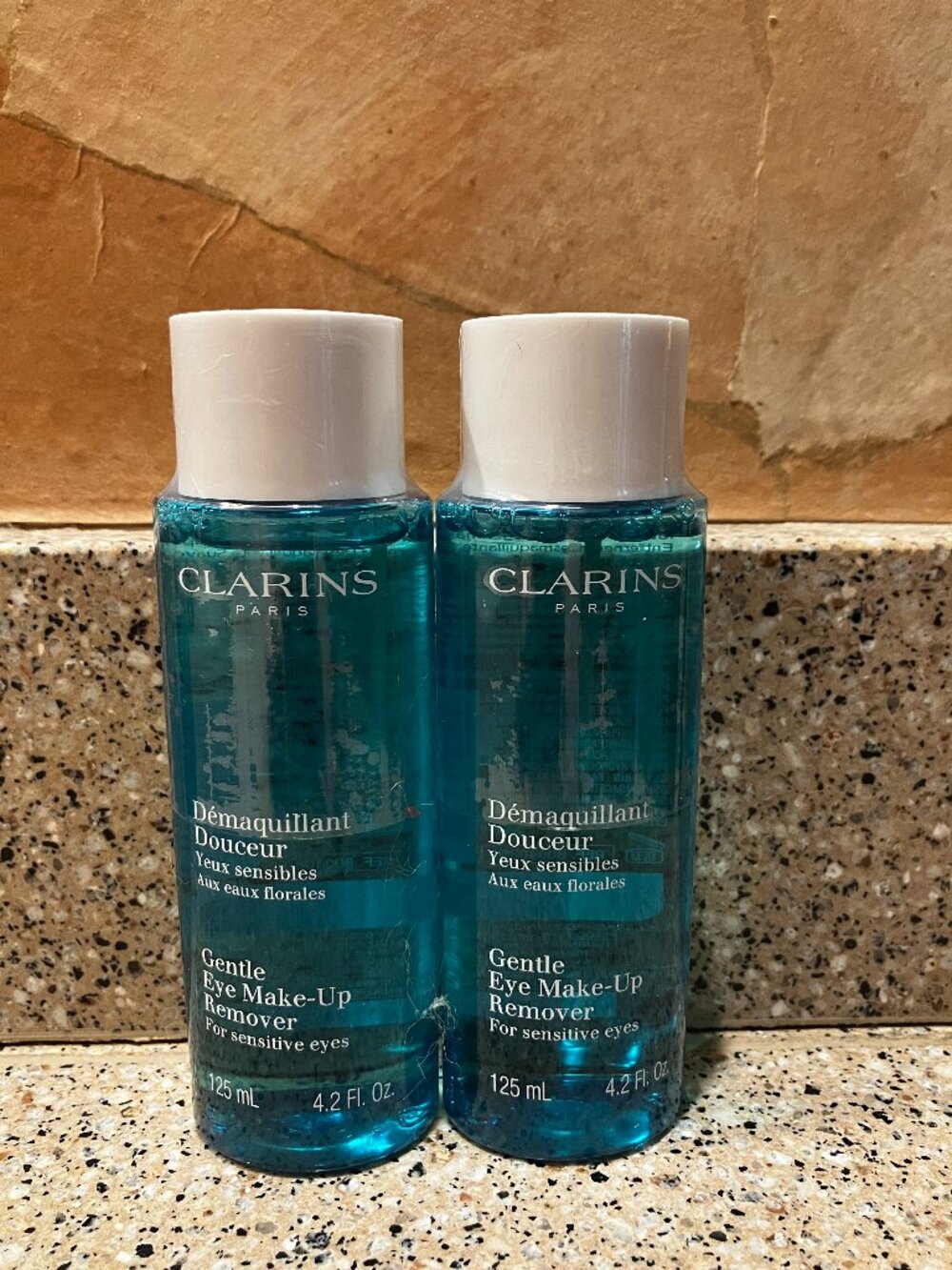 Clarins Set of 2 Eye Makeup Removers Sealed! NEW
